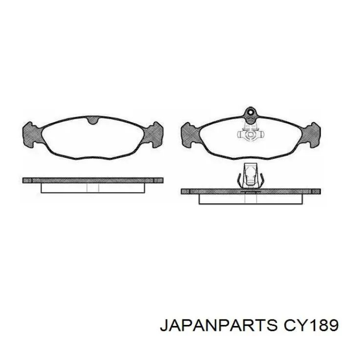 Cilindro receptor embrague Japan Parts CY189