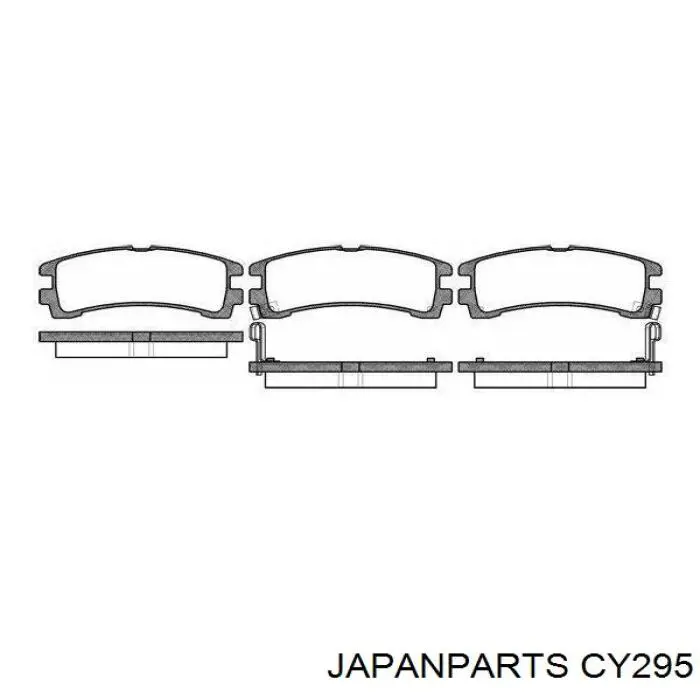 CY295 Japan Parts cilindro receptor, embrague