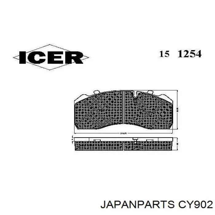 CY-902 Japan Parts cilindro receptor, embrague