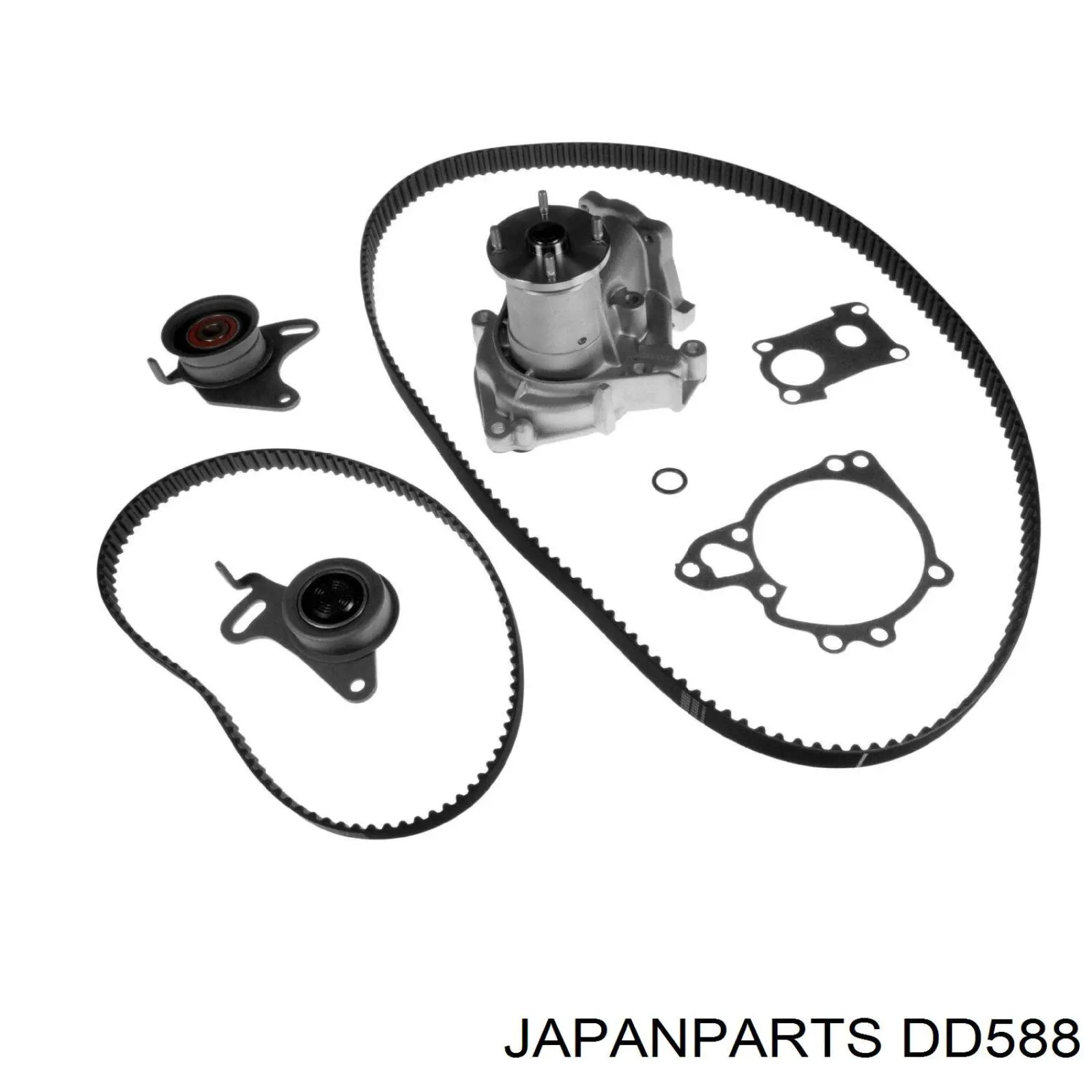 Correa de distribución Japan Parts DD588 precio, desde 65,62 EUR