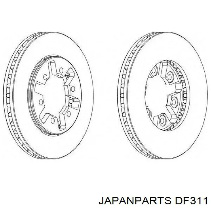 Disco de embrague Mazda 323 BG