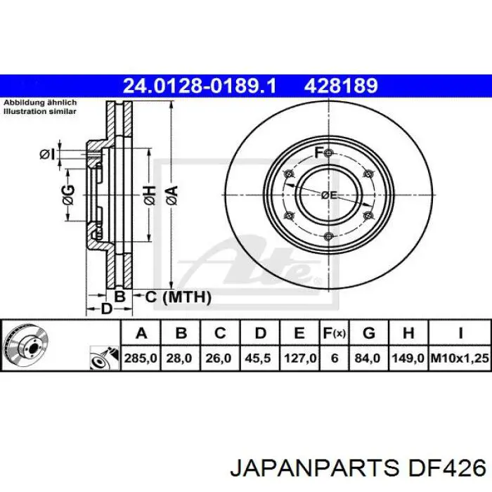 Disco de embrague Honda Civic 8 FK, FN