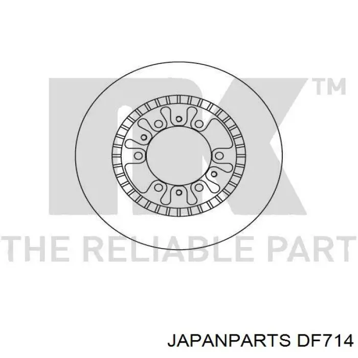 Comprar DF714 Japan Parts Disco de embrague