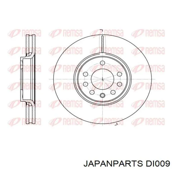 Frenos delanteros Japan Parts DI009 precio, desde 52,11 EUR