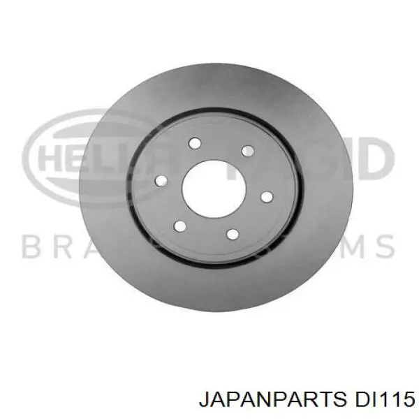 Freno de disco delantero Nissan Navara D40