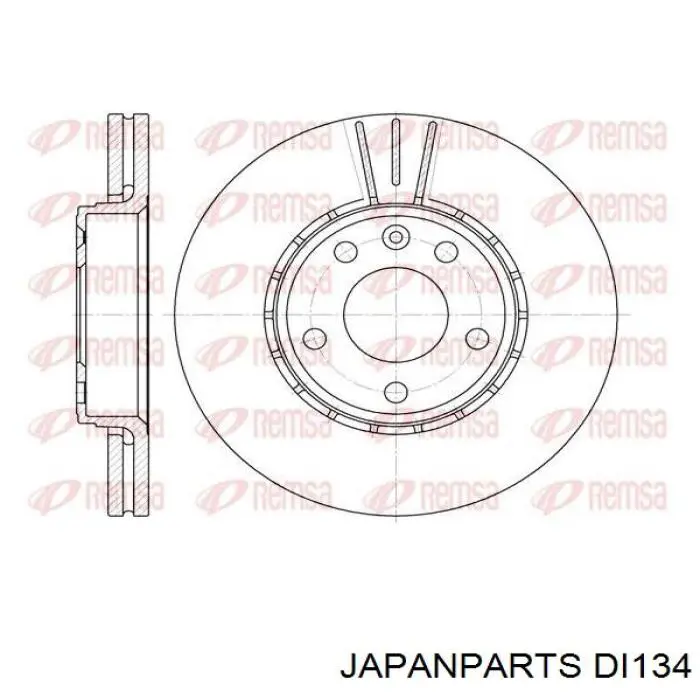Freno de disco delantero Renault Trafic 2 FL