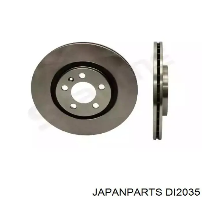 DI2035 Japan Parts freno de disco delantero