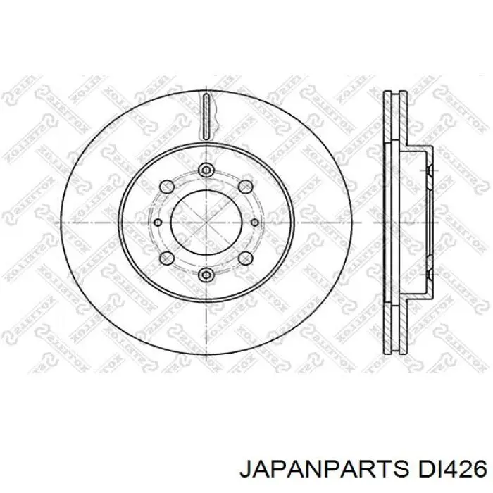 Freno de disco delantero Honda Civic 5 EG, EH