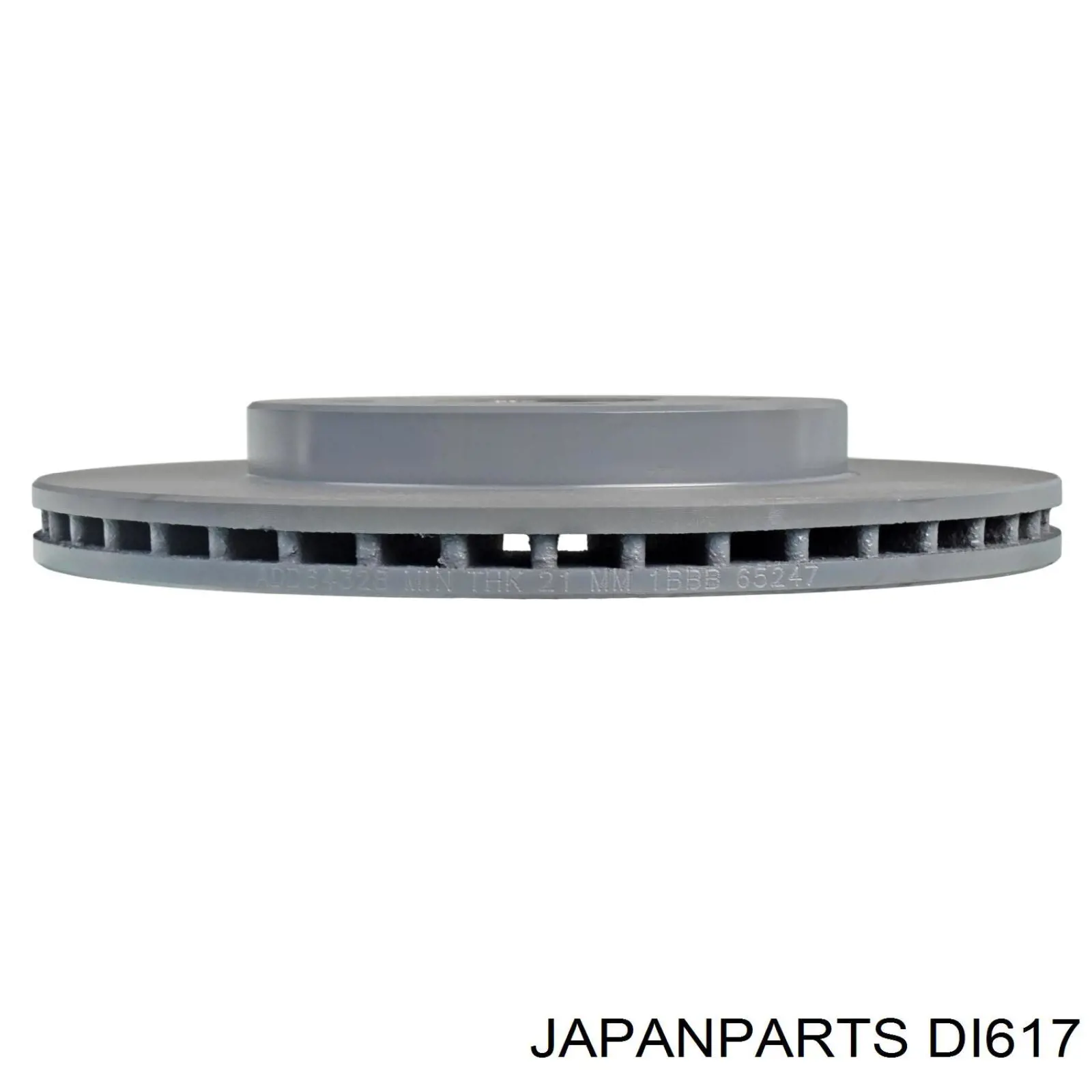 DI617 Japan Parts freno de disco delantero