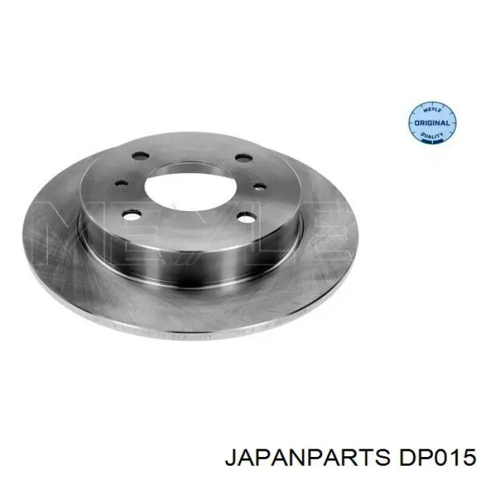 DP015 Japan Parts disco de freno trasero