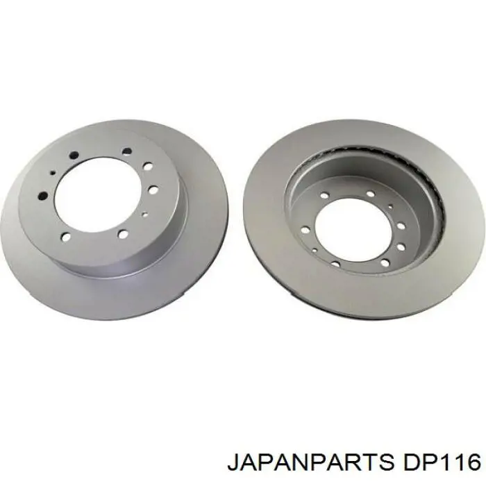 DP116 Japan Parts disco de freno trasero