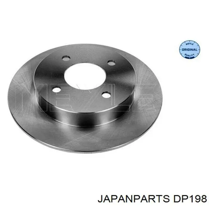 DP198 Japan Parts disco de freno trasero