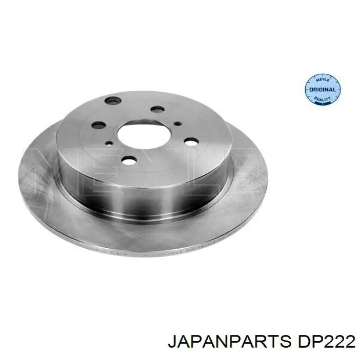 DP222 Japan Parts disco de freno trasero