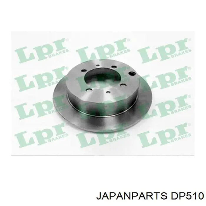 DP510 Japan Parts disco de freno trasero