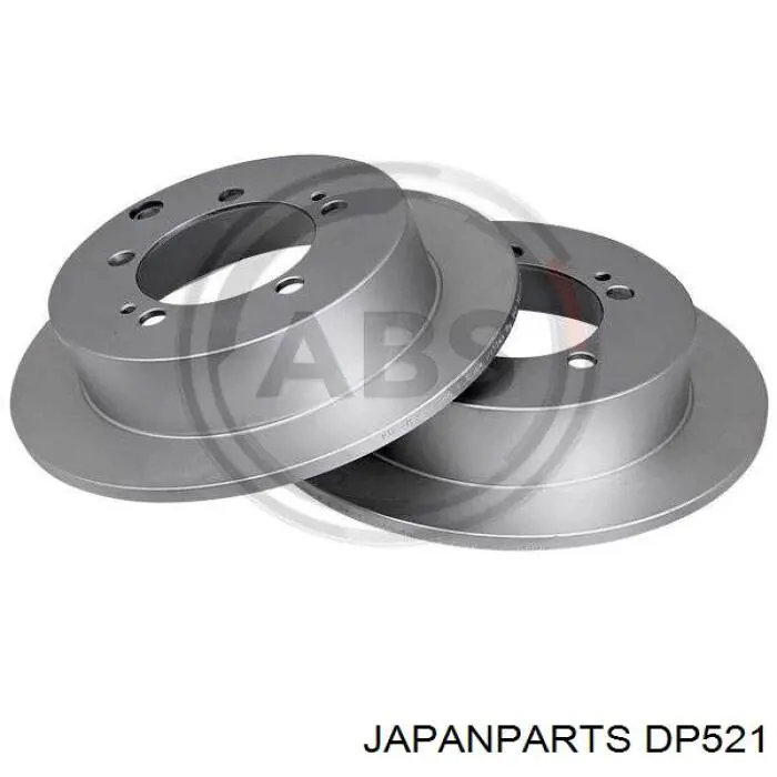 DP521 Japan Parts disco de freno trasero