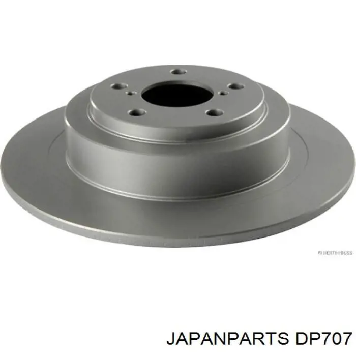 DP707 Japan Parts disco de freno trasero