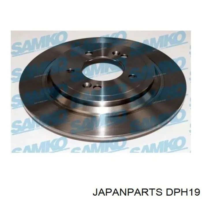 DPH19 Japan Parts disco de freno trasero