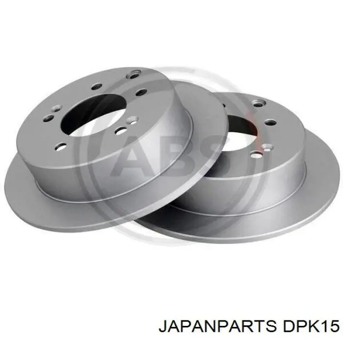 DPK15 Japan Parts disco de freno trasero