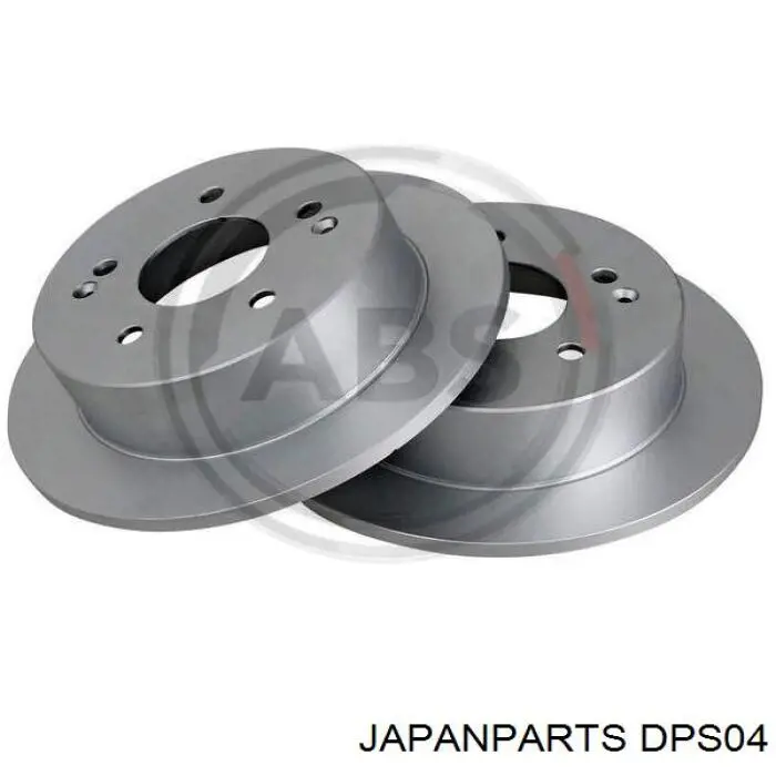 DPS04 Japan Parts disco de freno trasero