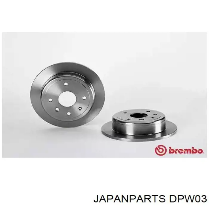 Disco de freno trasero Chevrolet Aveo 2 T250, T255