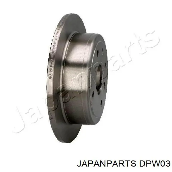 DPW03 Japan Parts disco de freno trasero