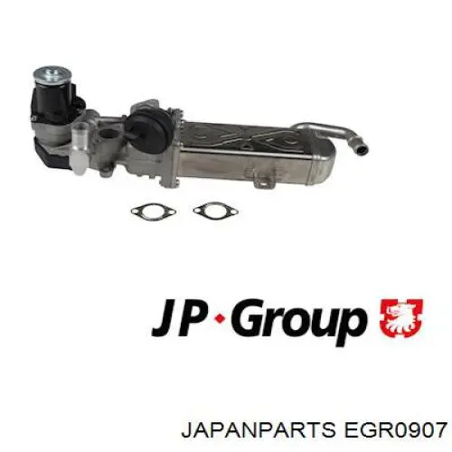 Enfriador EGR de recirculación de gases de escape JAPANPARTS EGR0907