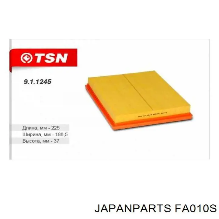 Comprar FA010S Japan Parts Filtro de aire