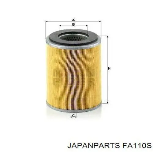 Comprar FA110S Japan Parts Filtro de aire