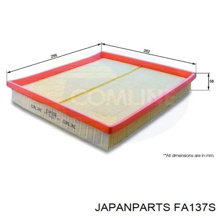 El filtro de aire Japan Parts FA137S precio, desde 11,94 EUR