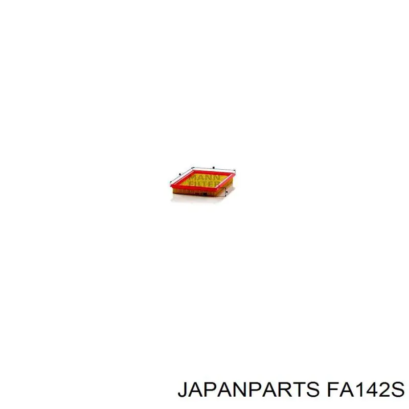 Filtro de aire FA142S Japan Parts