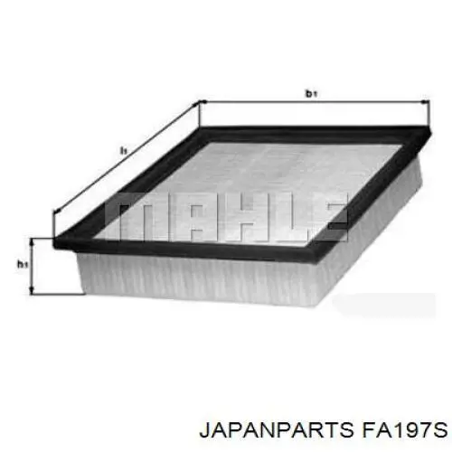 FA197S Japan Parts filtro de aire