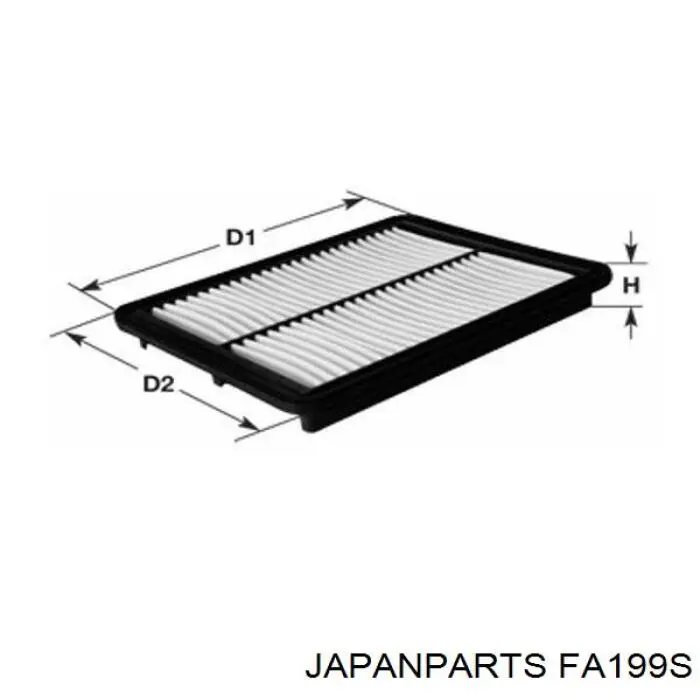 Filtro aire Japan Parts FA199S
