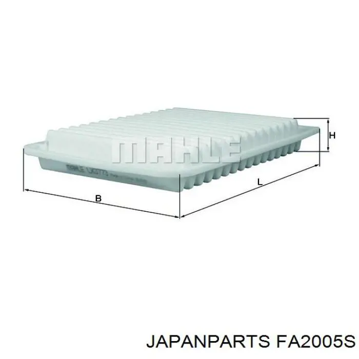 FA-2005S Japan Parts filtro de aire