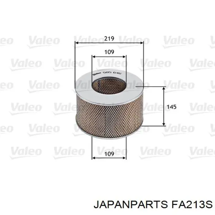 El filtro de aire Japan Parts FA213S precio, desde 20,95 EUR