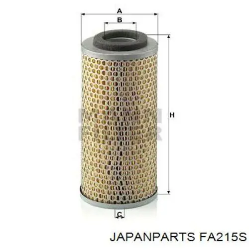 Comprar FA215S Japan Parts Filtro de aire