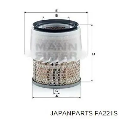 El filtro de aire Mann-Filter C14117 precio, desde 14,47 EUR