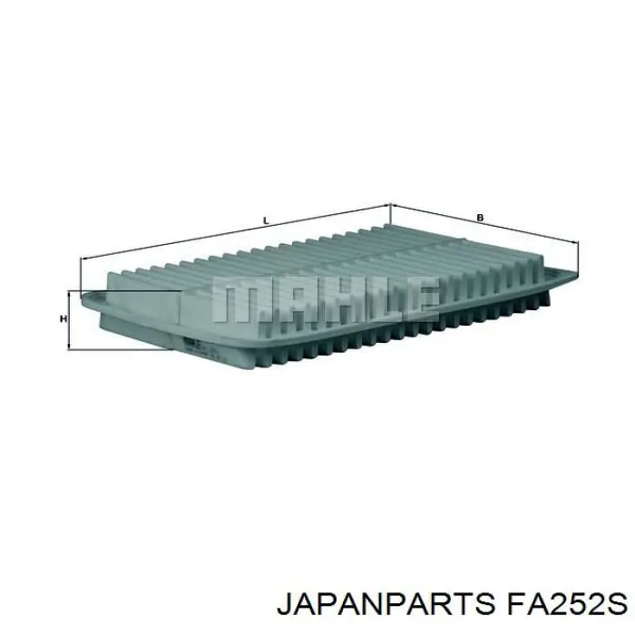 FA-252S Japan Parts filtro de aire