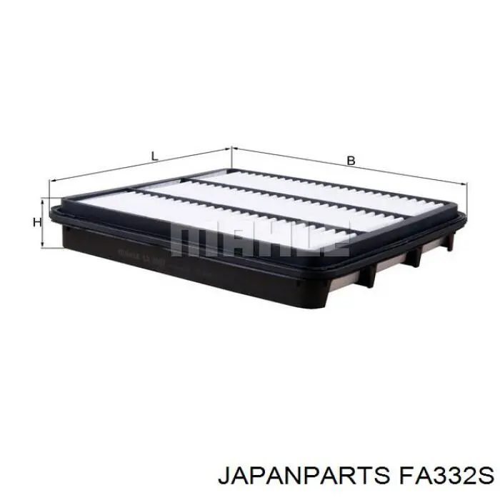 El filtro de aire Japan Parts FA332S precio, desde 14,52 EUR