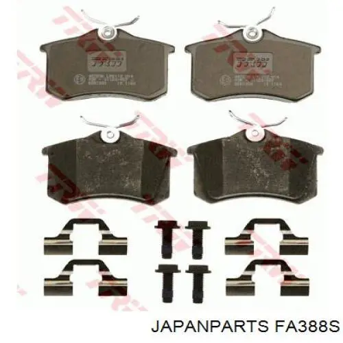 FA388S Japan Parts filtro de aire