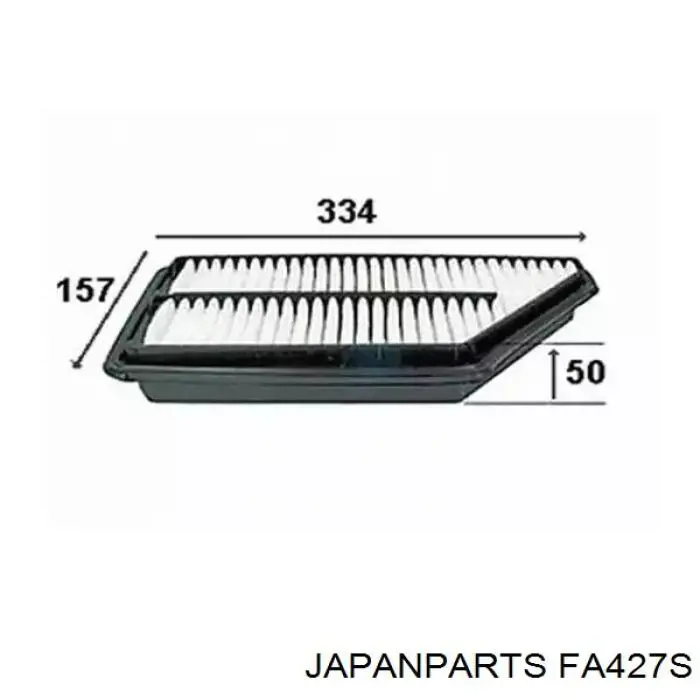 El filtro de aire Japan Parts FA427S precio, desde 5,42 EUR