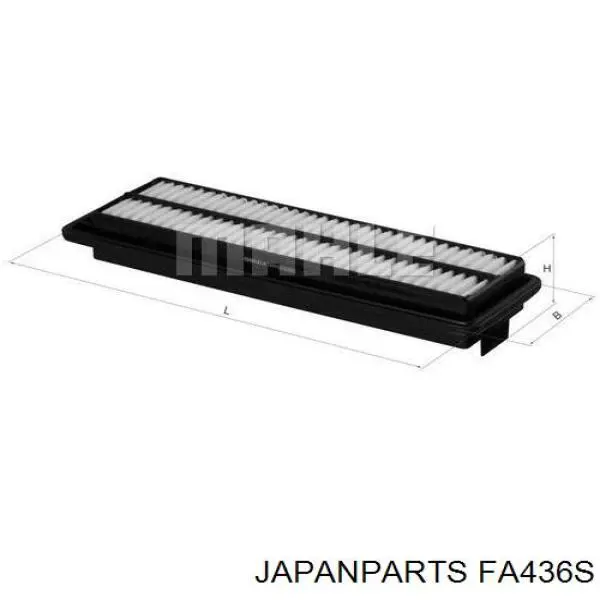 El filtro de aire Japan Parts FA436S precio, desde 12,96 EUR