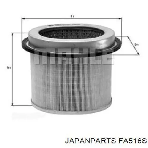 FA516S Japan Parts filtro de aire