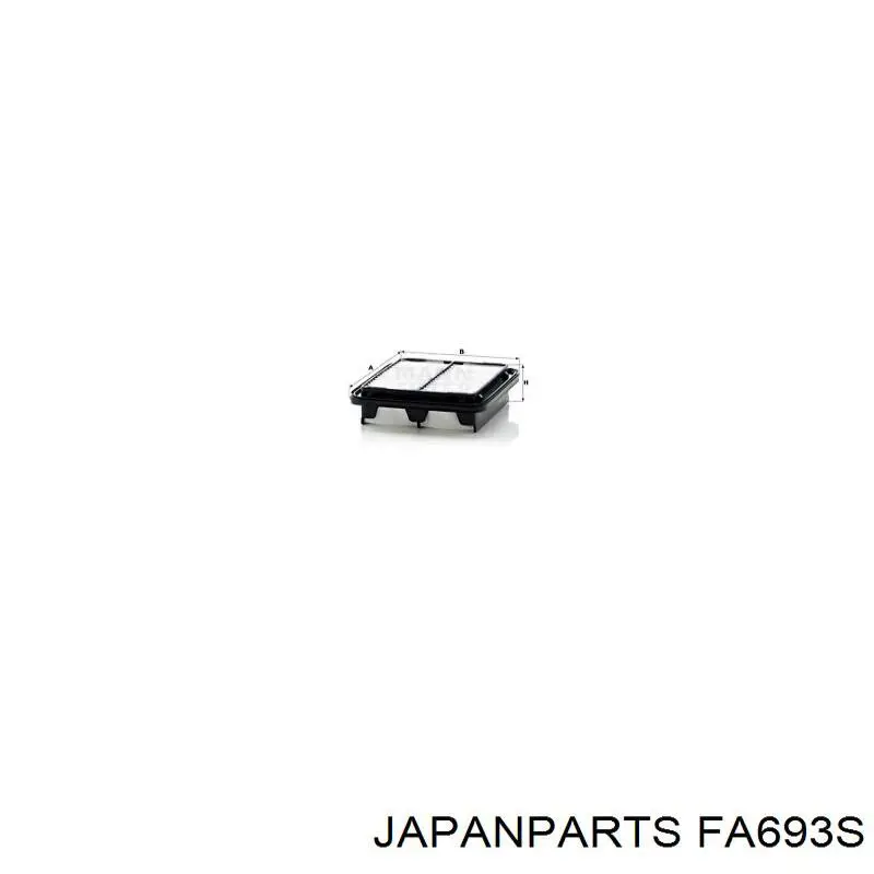 El filtro de aire Japan Parts FA693S precio, desde 11,31 EUR