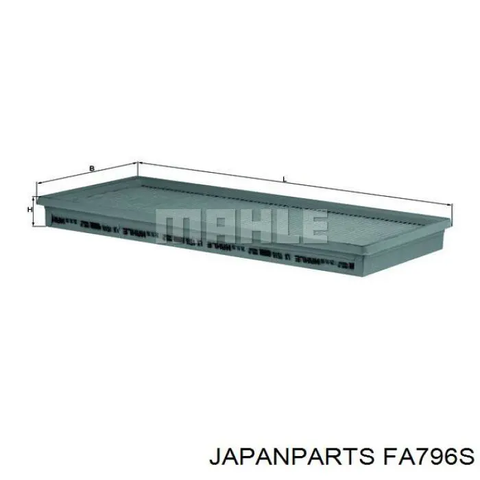 Comprar FA796S Japan Parts Filtro de aire