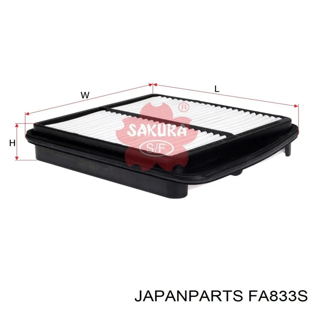 FA-833S Japan Parts filtro de aire