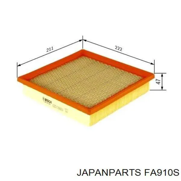 El filtro de aire Japan Parts FA910S precio, desde 13,46 EUR
