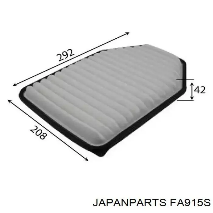 FA915S Japan Parts Filtro de aire de motor