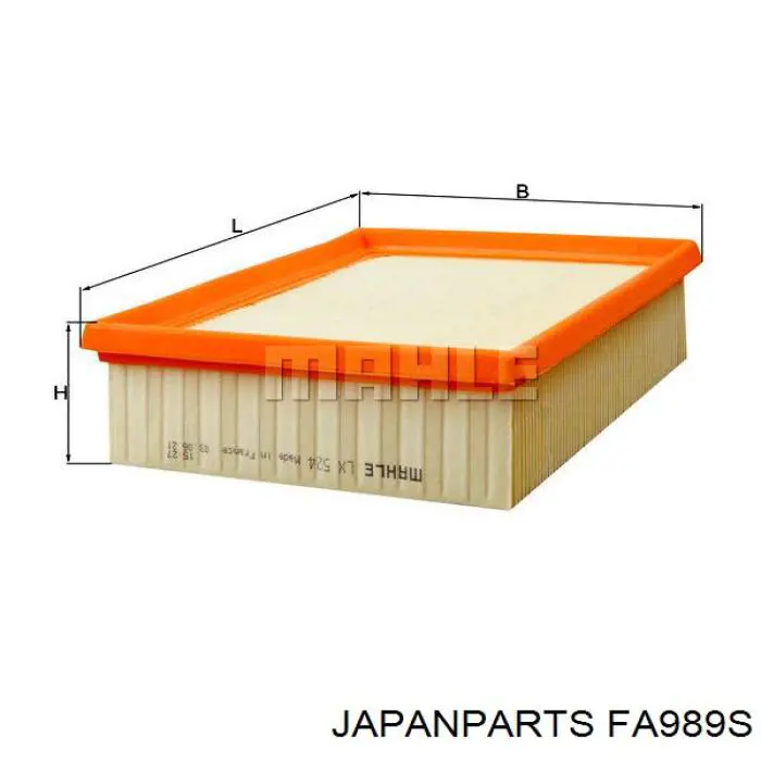 Comprar FA989S Japan Parts Filtro de aire