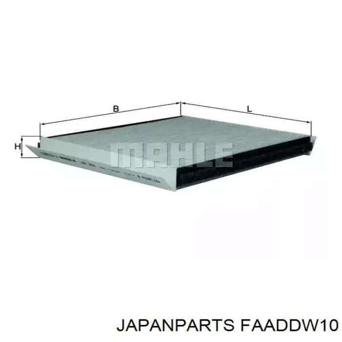 FAADDW10 Japan Parts Filtro antipolen