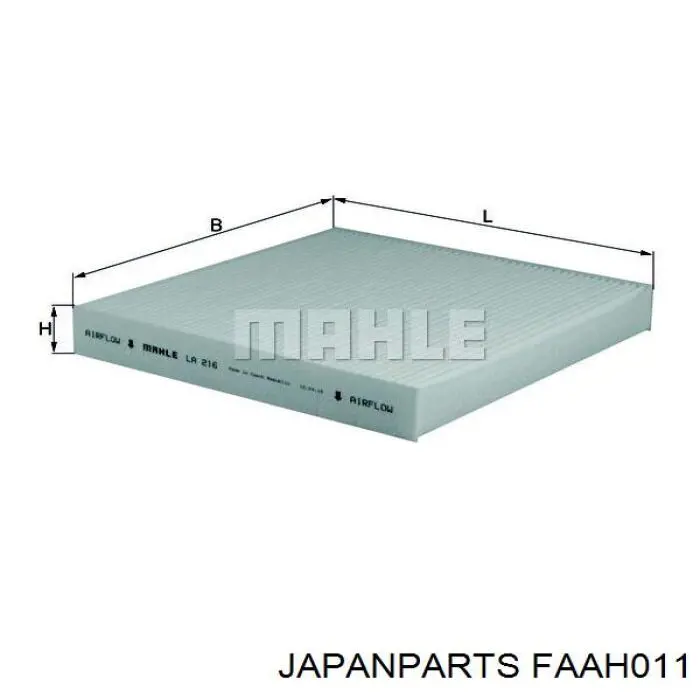 FAA-H011 Japan Parts filtro habitáculo